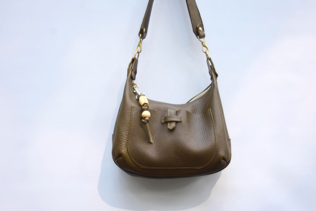 Ryder Leather Hobo Shoulder Bag