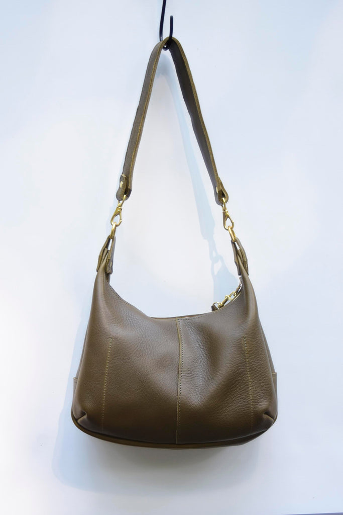 Ryder Leather Hobo Shoulder Bag