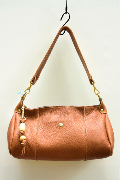 Piper Baguette Leather Shoulder Bag