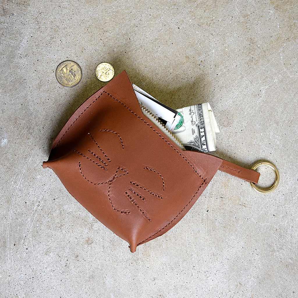 Lil' Softie - Suede Zip Coin Pouch – BuboHandmade