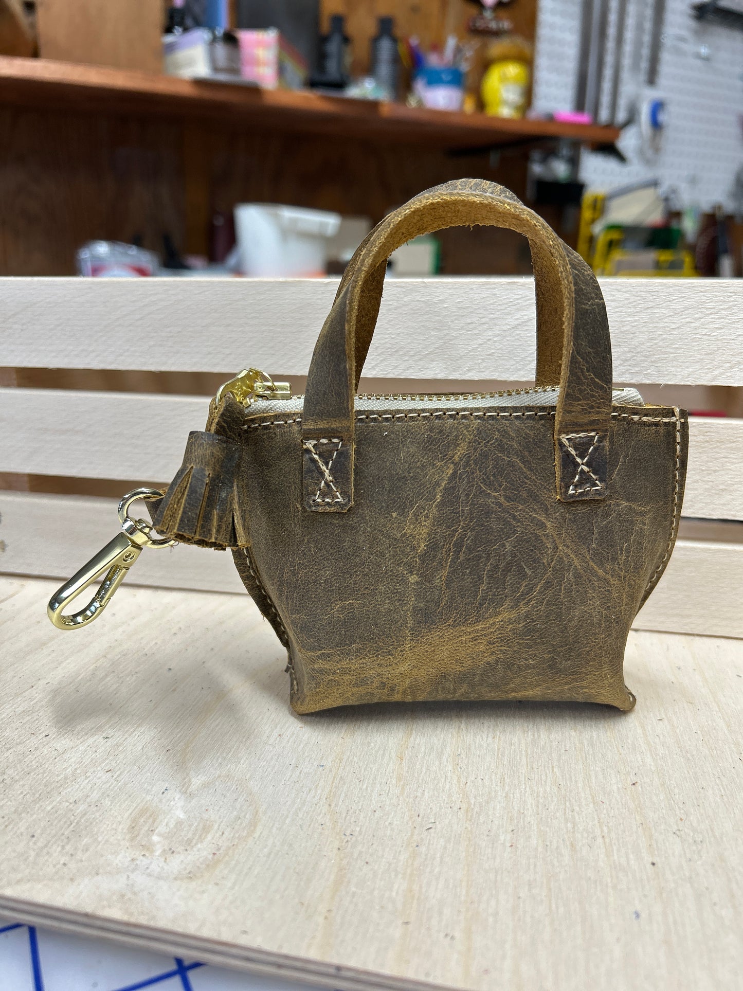 Itsy Bitsy Teeny Tote Coin Pouch