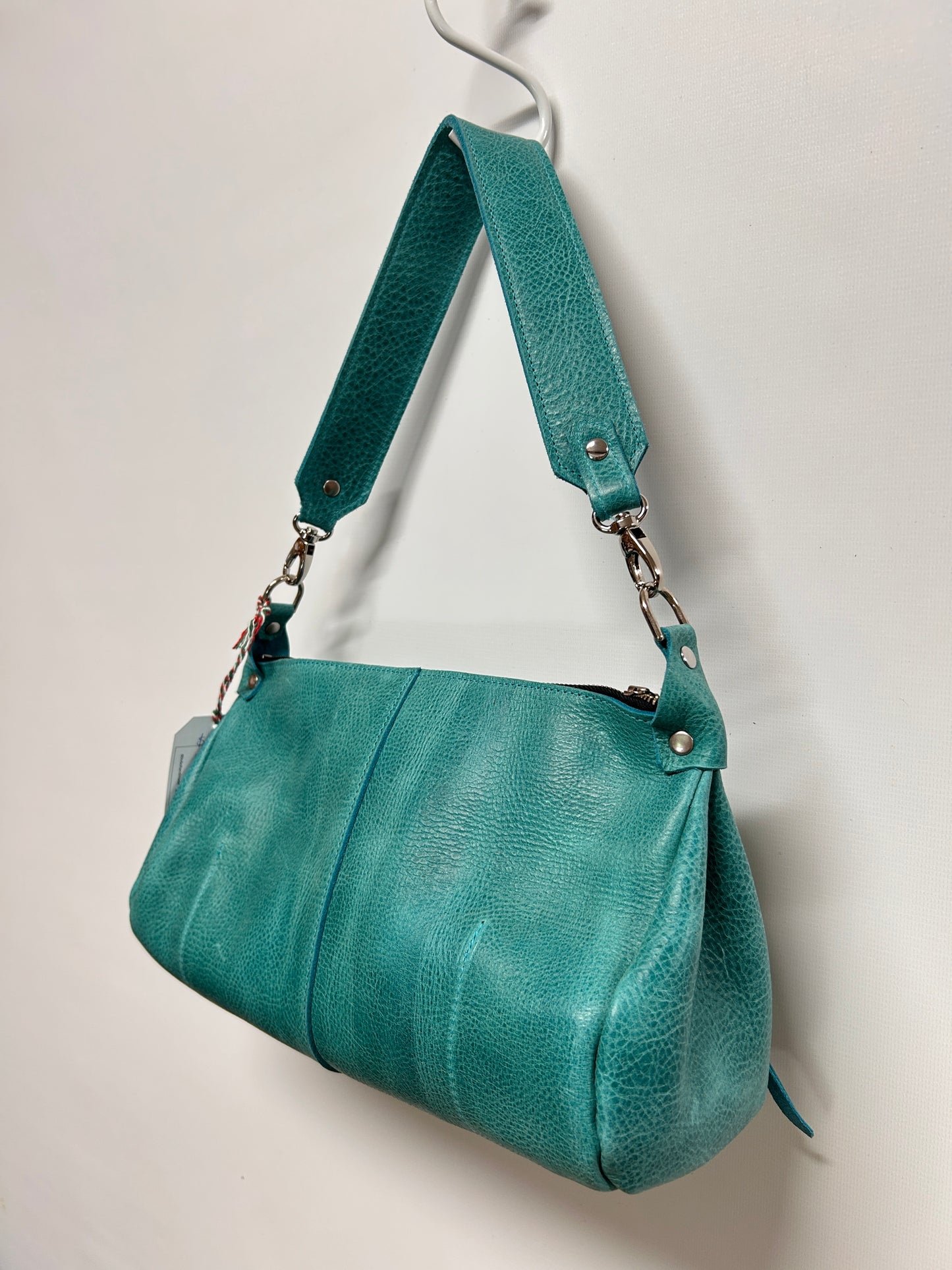 SALE -  Piper Baguette Leather Shoulder Bag