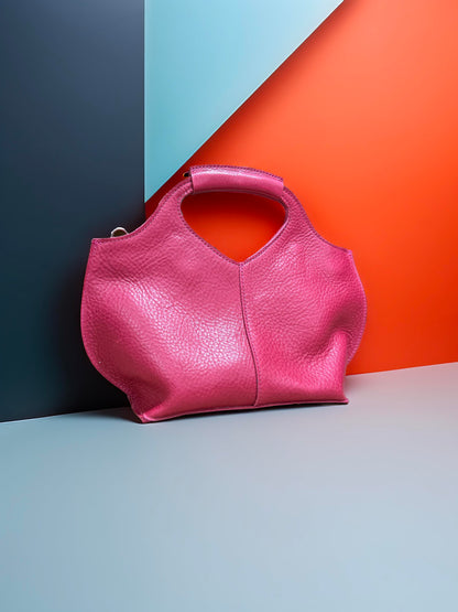 Jannie Leather Mini Satchel Bag