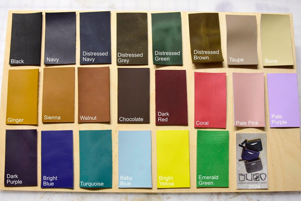 Leather Swatch Request - Leather Swatches