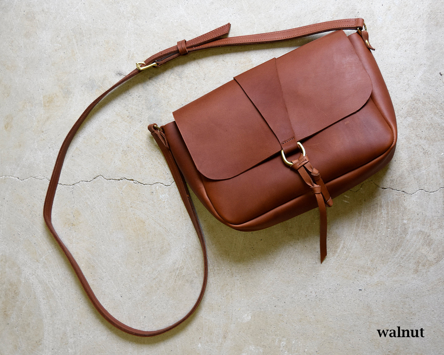 Penny Leather Crossbody Bag