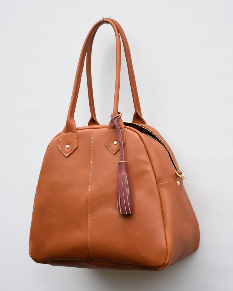 women's leather satchel