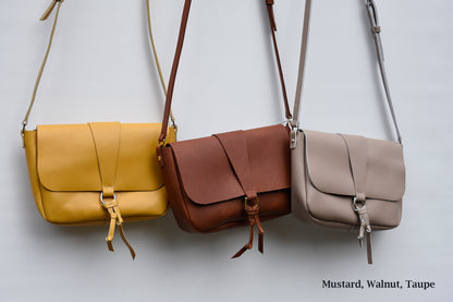 Penny Leather Crossbody Bag