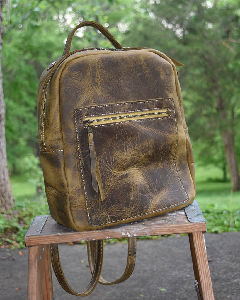 Evie Leather Backpack