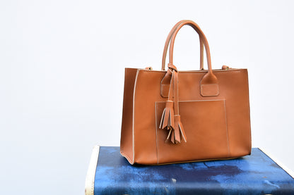 Stella Leather Tote Bag