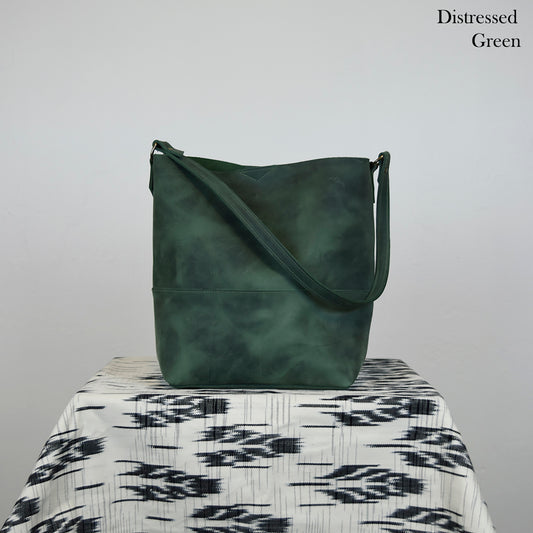 Catalina Leather Hobo Bag