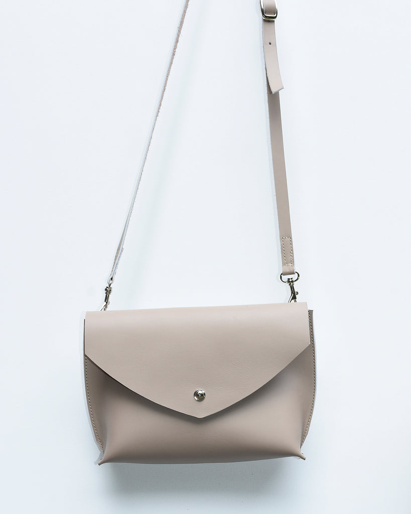 Small Leather Envelope Crossbody Purse