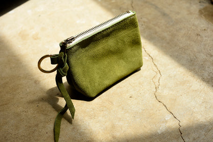 Lil' Softie - Suede Zip Coin Pouch