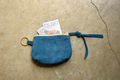 Lil' Softie - Suede Zip Coin Pouch