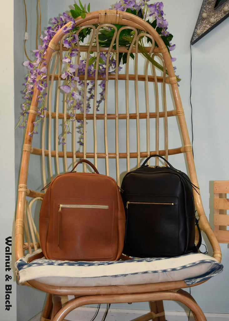 Evie Leather Backpack