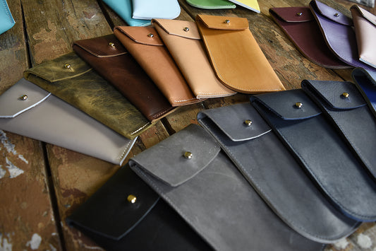 Leather Sunglass / Eyeglass Case