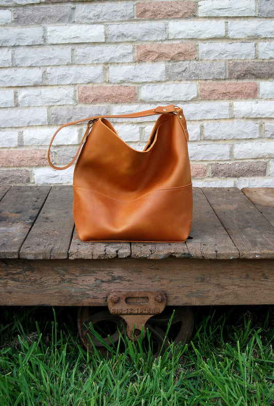 Catalina Leather Hobo Bag