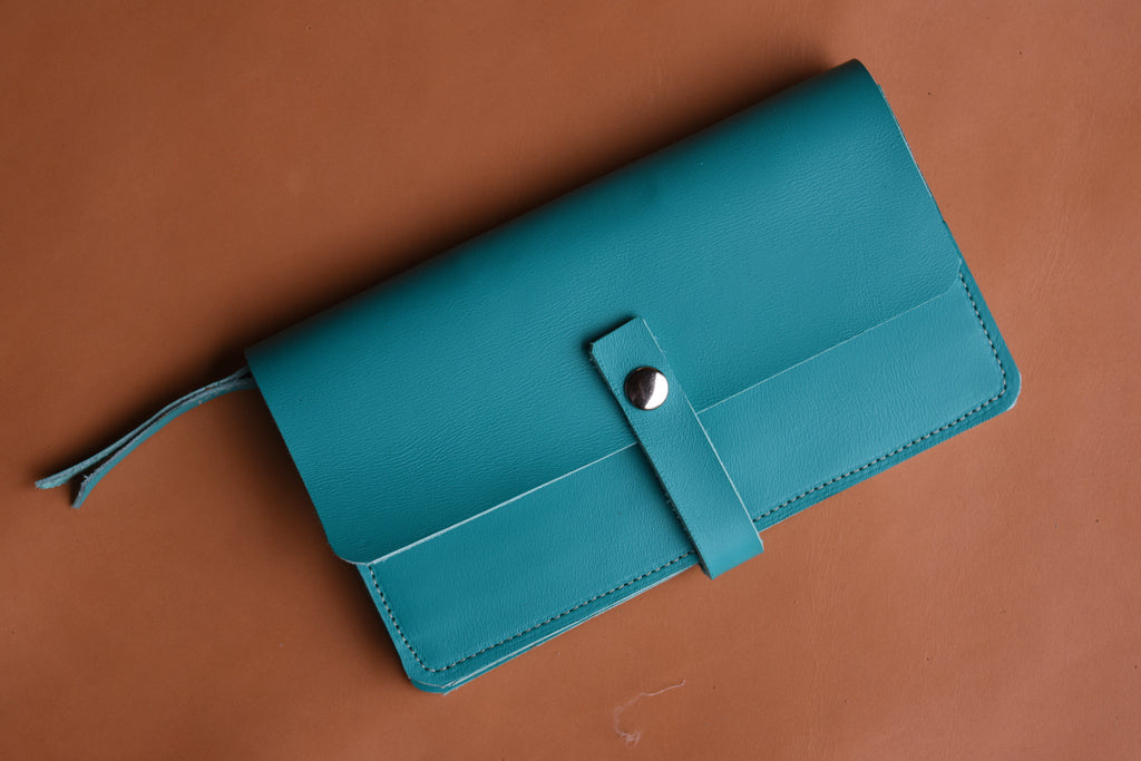 Accordion Style Leather Wallet