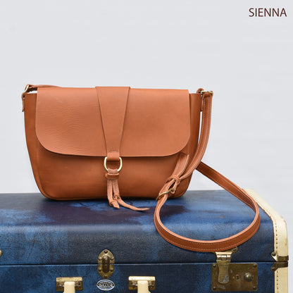 Penny Leather Crossbody Bag