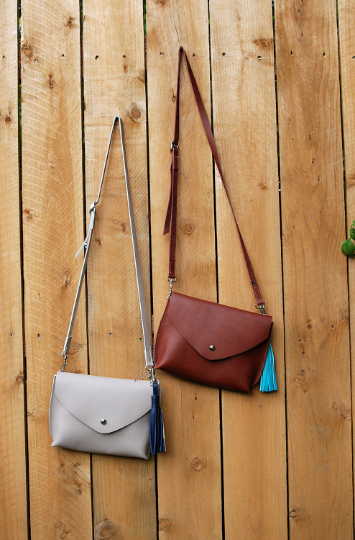 purse charms Women Bag Accessory PU Leather Tassel Charm Key Chain Ring  Handbag | eBay