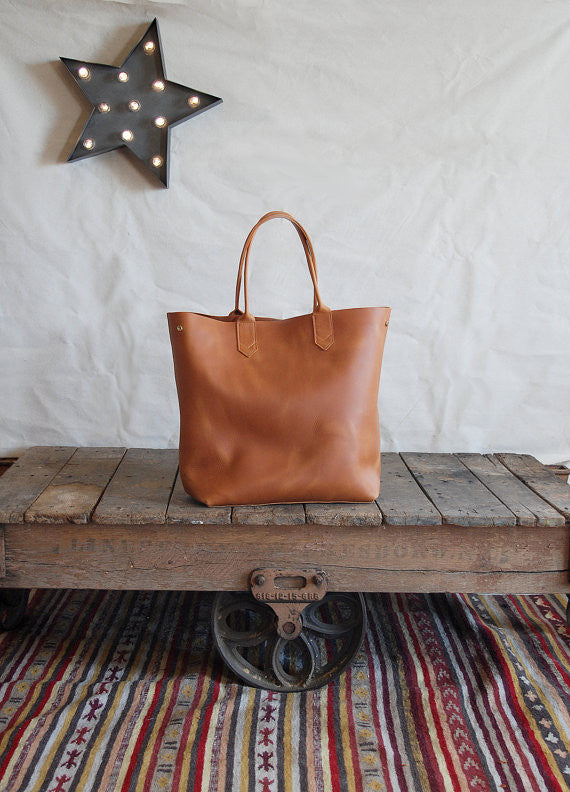Basically Beautiful Leather Tote