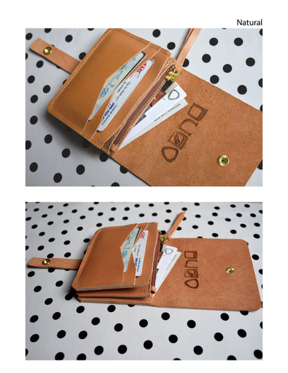 Mini Accoridian Wallet - Women's leather wallet